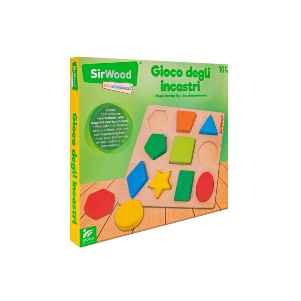 Rompecabezas Con Forma De Madera