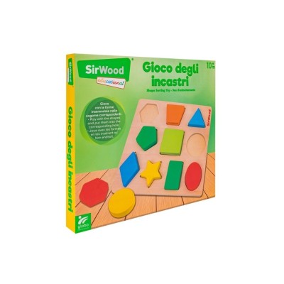 Rompecabezas Con Forma De Madera