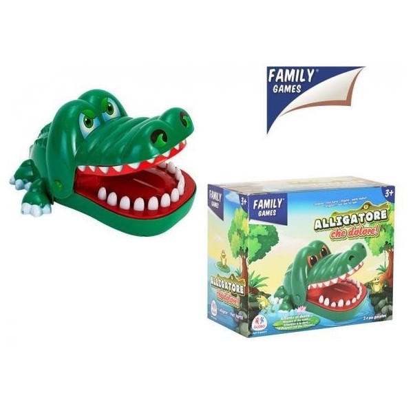 Juego Dentista Con Cocodrilo 10 X 18.5 X 15.5Cm