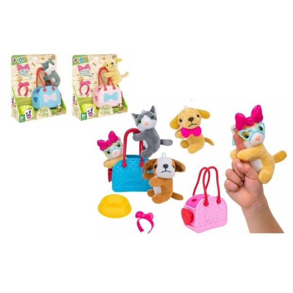 Bolso De Mano Con Perro/Acceso 4Ass