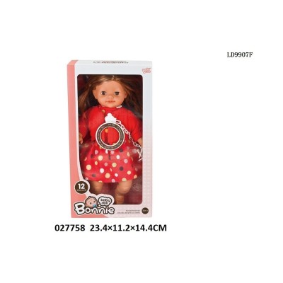 Niña Con Chupete Vestidos Rojo