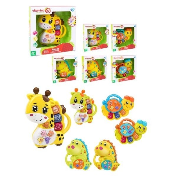 B/O Animal Musical Con Luz/Sonidos 3 A 2C Pruébame