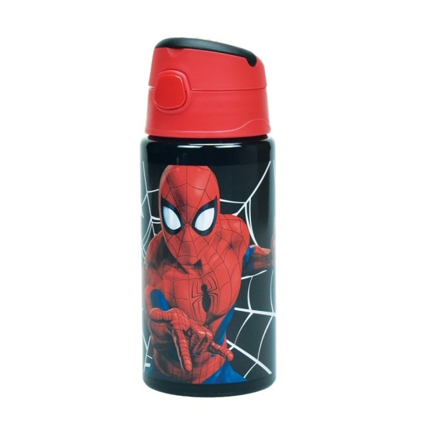Spiderman Botella Aluminio Flip 500 Ml
