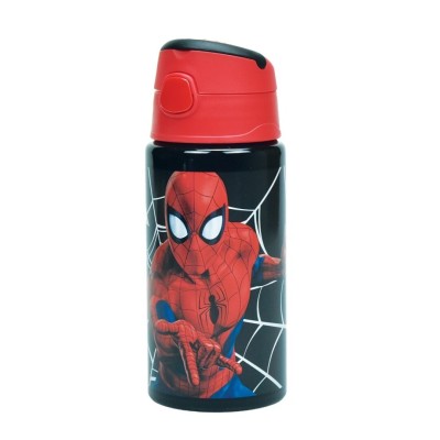 Spiderman Botella Aluminio Flip 500 Ml