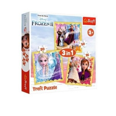 Frozen Puzzle 3 En 1