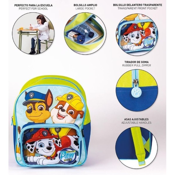 Paw Patrol Mochila 30Cm