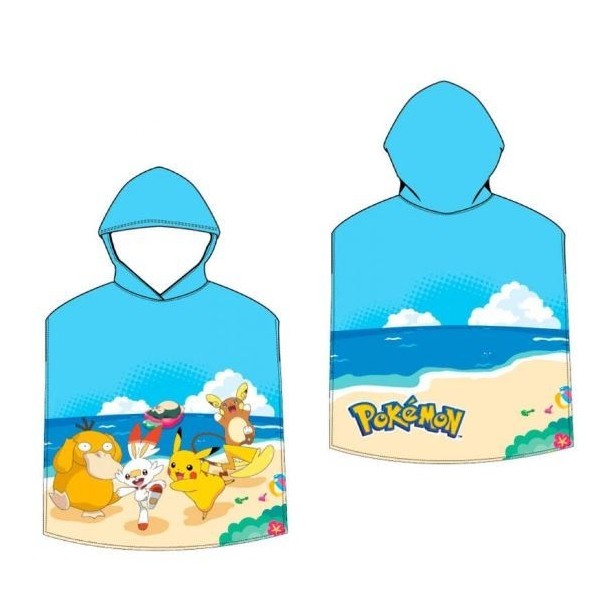 Pokemon Poncho Playa Polyester 50*100Cm
