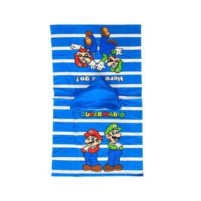 Super Mario Poncho Playa Polyester 50*100Cm