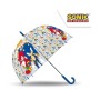 Sonic Paraguas Transparente Campana Manuel 46Cm