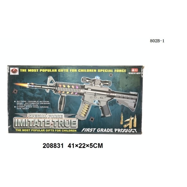 Pistola Luz Y Sonidos