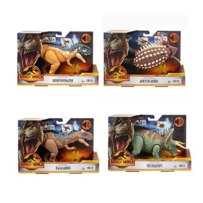 Jurassic World Figura Dinosaurio Wild Roar Mix