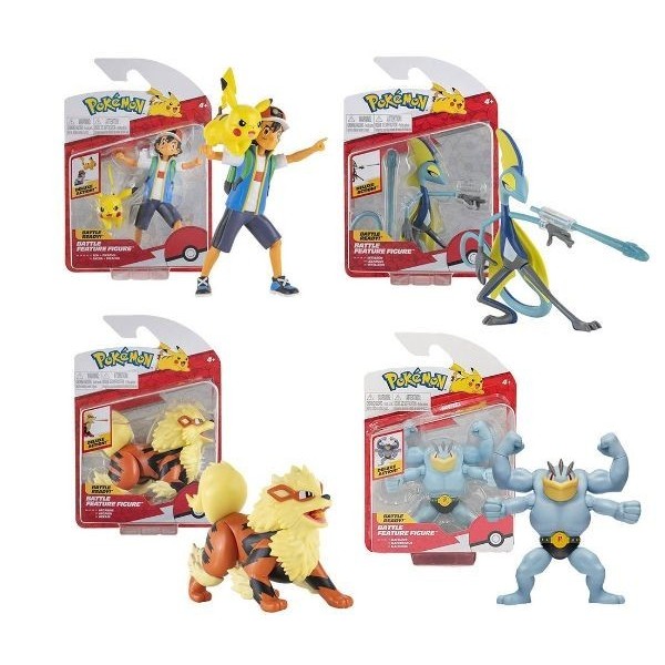 Figura De La Función De Batalla De Pokemon Asst-Arcanine