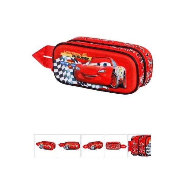 Cars Portatodo Doble 3D 7*12*23Cm
