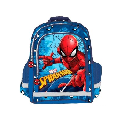 Spiderman Mochila Grande 3Cremallera 43Cm