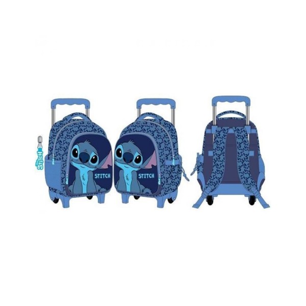 Stitch Mochila Con Ruedas 40Cm