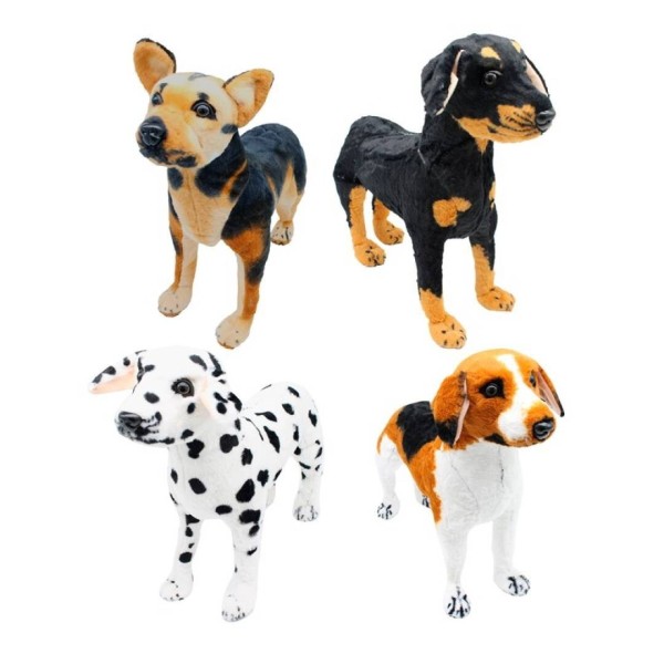 Peluche Perro De Pie 4Modelo Surtido 30 Cm