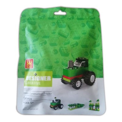 Pequeños Bloques De Construcción Granulares - Tractores