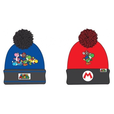 Super Mario Gorro Ponpon 2Modelo Tu