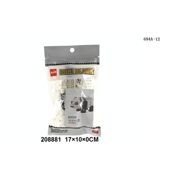 Mini Block 163 Piezas - Panda