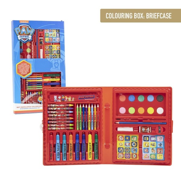 Paw Patrol Set Papelería Coloreable Caja