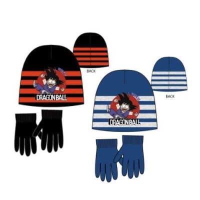 Dragon Ball Gorro Con Guantes