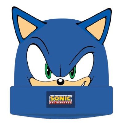 Sonic Gorro 3D Lana