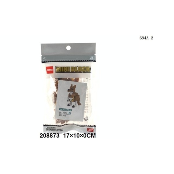 Mini Block 137 Piezas - Canguro