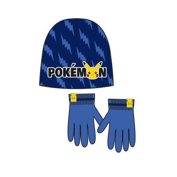 Pokemon Gorro Con Guantes