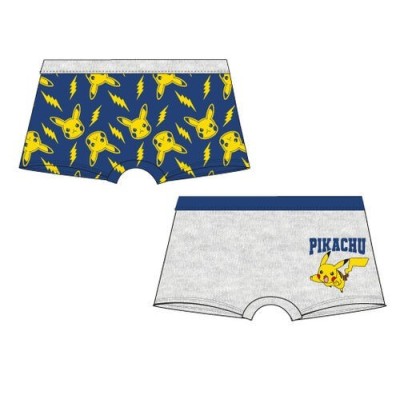 Pokemon Pack 2 Boxers Para Ninos 6-8/9-10/11-12