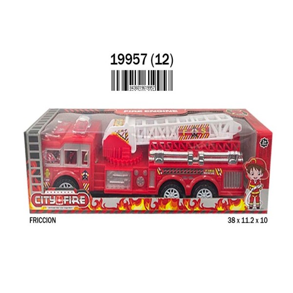 Caja Camion Bomberos Friccion (12)(12)