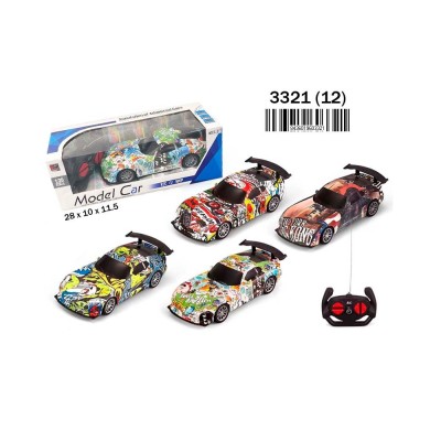 Coche Deportivo Graffiti R/C 4 Surtidos (12)(12)