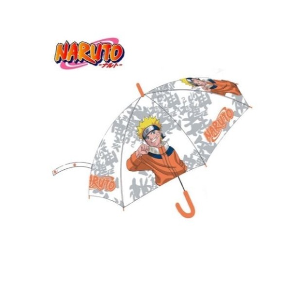 Naruto Paraguas Transparente Automatico 48Cm