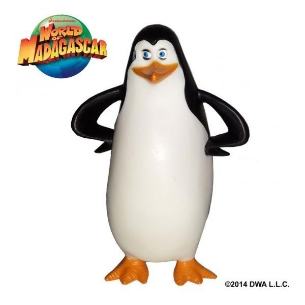 FIGURA PINGUINO MANOS EN CINTUR WORLD OF MADAGASCAR