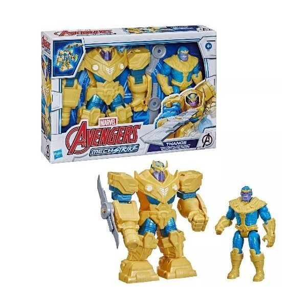 Figura Avengers Mech Strike Infinity Thanos *2