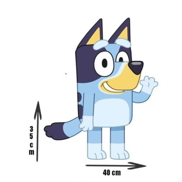 Bluey Cojin 3D 35Cm