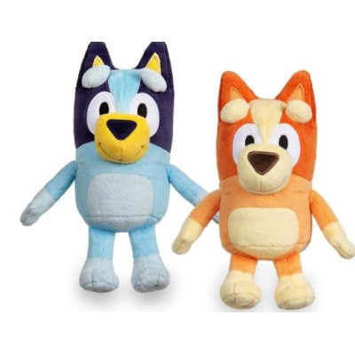 Bluey - Peluche Suave 20 Cm, Con Detalles Como En Las Dibujos Animados, Para Niños Y Niñas Pequeños A Partir De 3 Años , Famosa