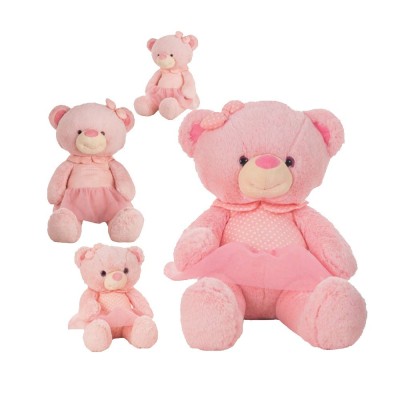 Peluche Oso Rosa 60Cm