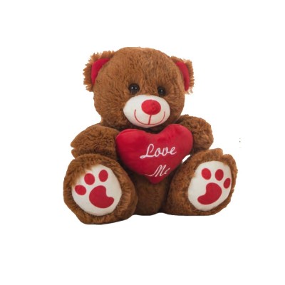 Peluche Oso Amour Corazon 28Cm
