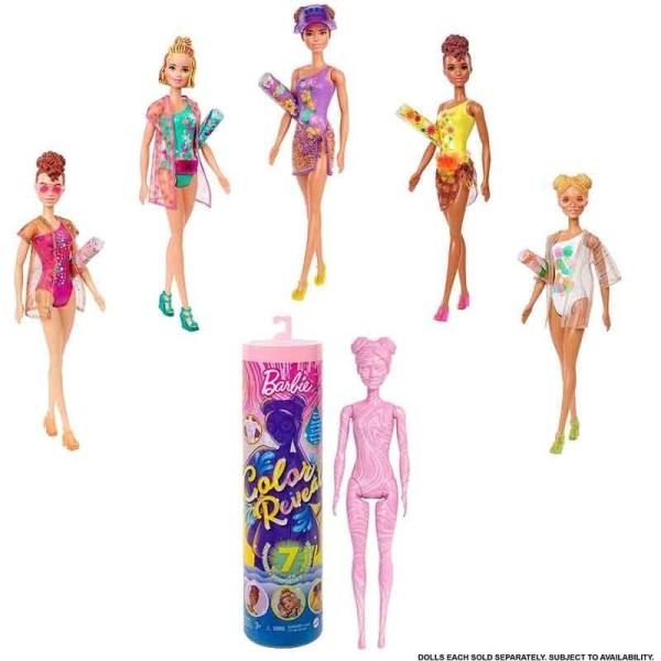 Barbie Color Reveal Ola 3 -Mattel