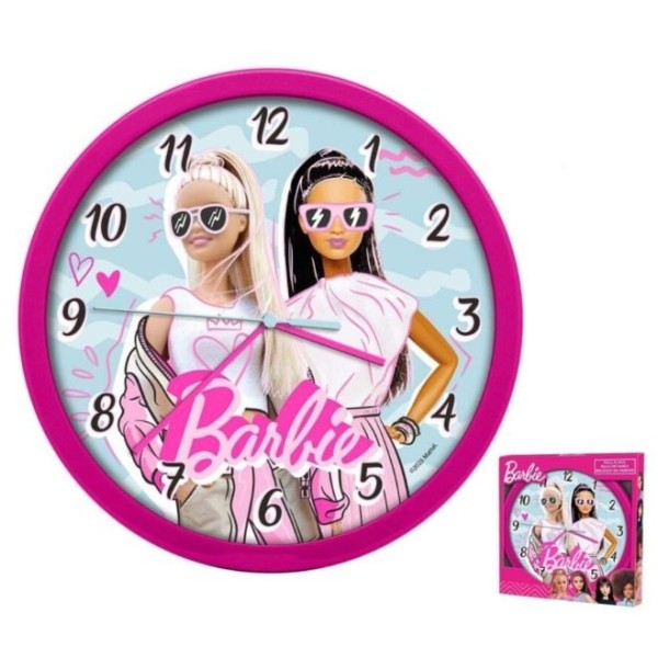 Barbie Reloj De Pared