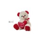 Oso Peluche Con Corazon I Love You 38Cm