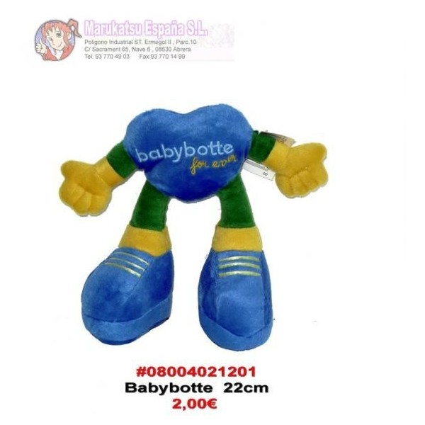 Corazon Azul Peluche Soft 20Cm