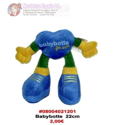 Corazon Azul Peluche Soft 20Cm