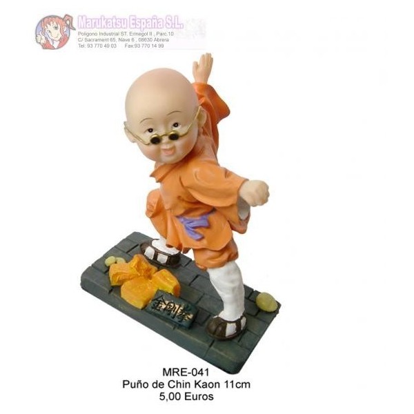 MONJE PUNO DE ORO DE SHAOLIN 11CM FIGURA