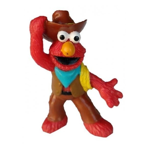 FIGURA ELMO VAQUERO -BARRIO SESAMO