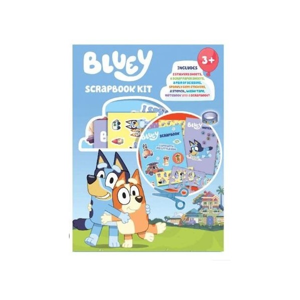 Bluey Kit Scrap Book