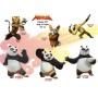 Figura Pvc Kung Fu Pandpack 6 Modelo 10Cm