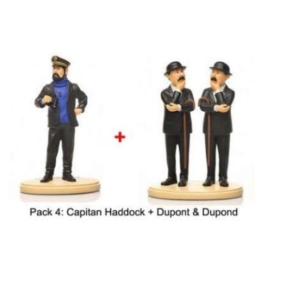 Capitan Haddock + Dupont & Dupond