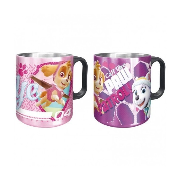Skye Paw Patrol Taza De Acero
