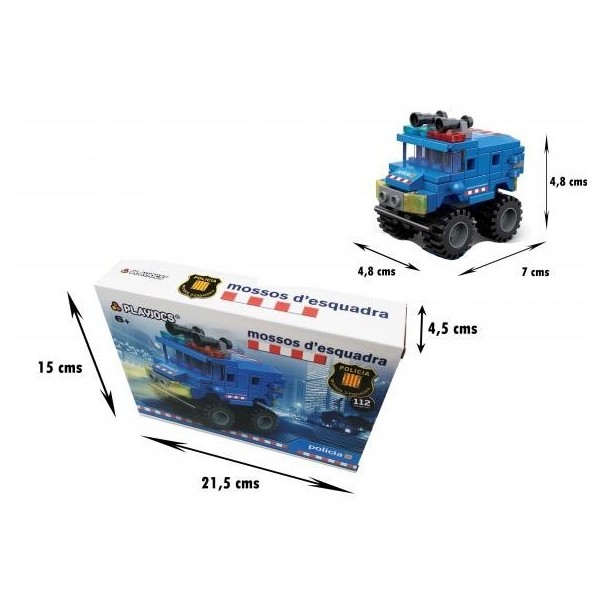 Bloques Mossos 15.5*21.50Cm